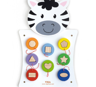 لعبة تركيب قطع خشبية - طائرة Wooden block puzzle game - Plane