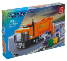 بزل شاحنة القمامة 229 قطعة - Garbage truck puzzle 229 PCS