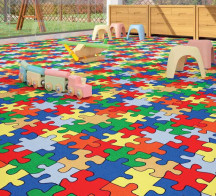 ارضيات PVC بزل - Puzzle PVC flooring