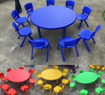 طاولة دائرية خشب Round Plastic Table