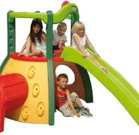 سحسيلة سوبر ذات طابقين ونفق Double Decker Super Slide