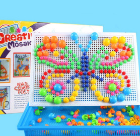 لوحة سدادات-puzzle board -practice and thinking