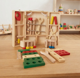 صندوق ادوات النجار- WOODEN TOOL BOX