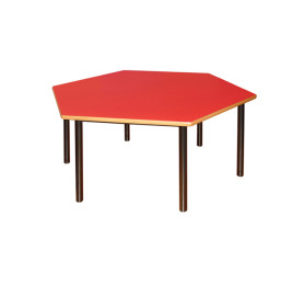 طاولة سداسية Hexagonal Table