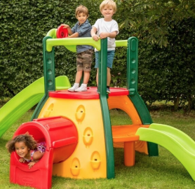 سحسيلة سوبر ذات طابقين ونفق Double Decker Super Slide