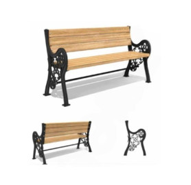 مقاعد خارجية خشبية 115 Outdoor wooden benches