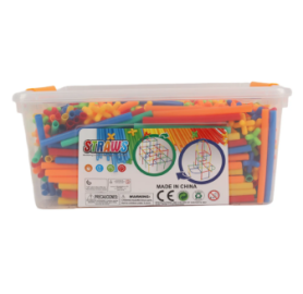 مكعبات بناء بالقش &ndash; 500 قطعة