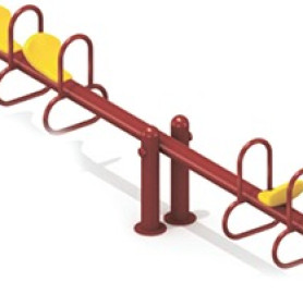 سيسو حديد رباعي Quadruple iron seesaw