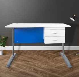 طاولة معلم مع جارورين teacher desk