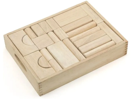 Unit Block Set - 46 pcs - VG59165FSC -مجموعة مكعبات الوحدة 46 قطعة