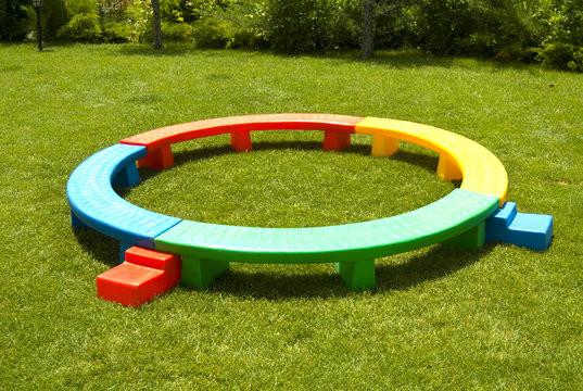 ممر التوازن Plastic S-type single plank bridge