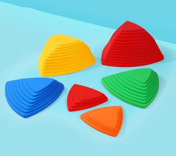 مجموعة أحجار التوازن  Balancing Stepping Stones Set