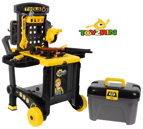 مجموعة عربة الأدوات 3 في 1 - 3in1 Tool Cart Set