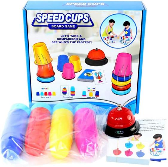 Speed Cups Board Game – لعبة الأكواب السريعة