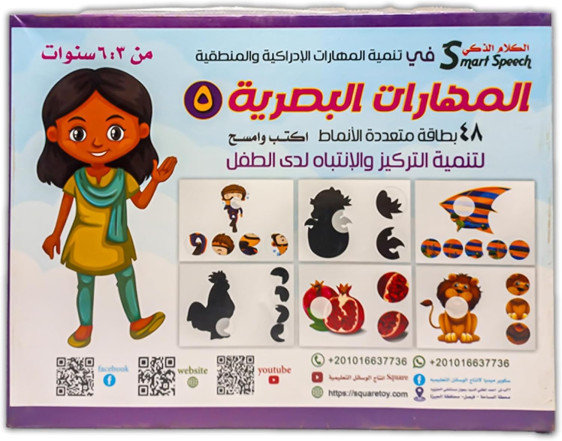 المهارات البصرية - المستوى الخامس