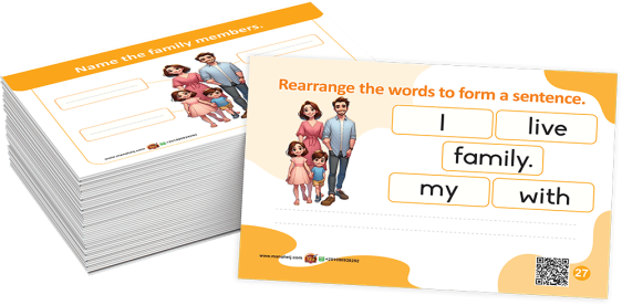 تكوين جملة إنجليزي - Form a sentence