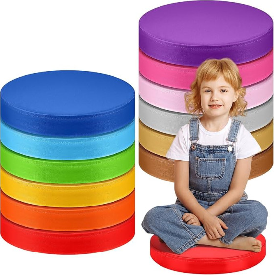 مقعد بفه اسفنجي دائري سمك 10 سم