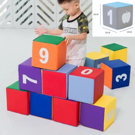مكعبات ارقام اسفنجية  Spounge Numbers Blocks