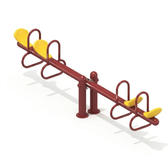 سيسو حديد رباعي Quadruple iron seesaw