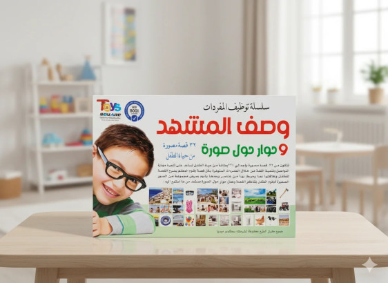 سلسلة توظيف المفردات - وصف المشهد