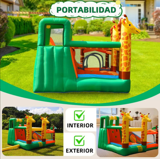 منتفخة الزرافة Inflatable giraffe