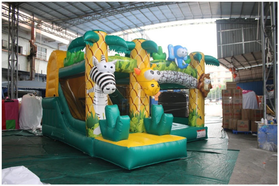 مملكة الحيوانات القابلة للنفخ للقفز Inflatable jumping animal kingdom