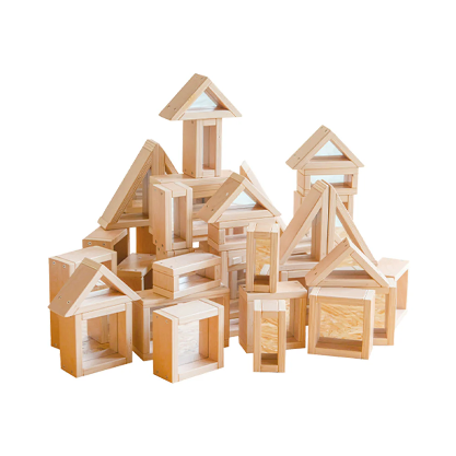 كتل مرآة أكريليك  40 قطعة -  ACRYLIC MIRROR BLOCKS 40pcs
