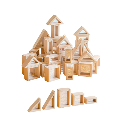 كتل مرآة أكريليك  40 قطعة -  ACRYLIC MIRROR BLOCKS 40pcs