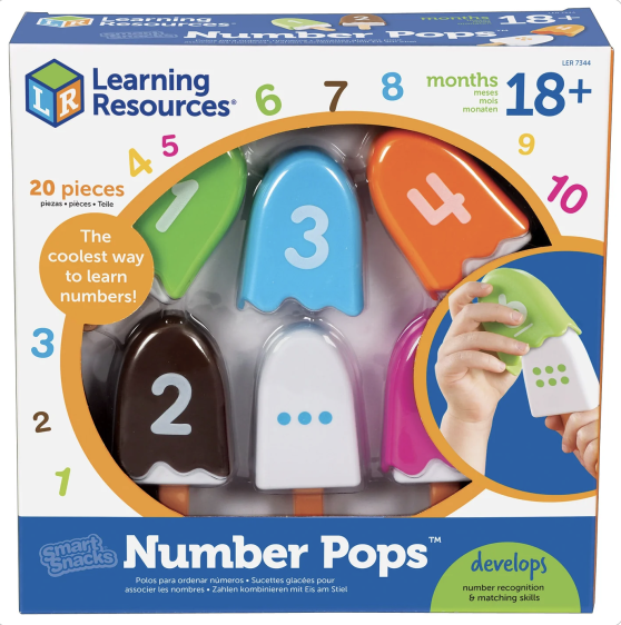 لعبة مثلجات الأرقام التعليمية Educational Numbers Ice Cream Game