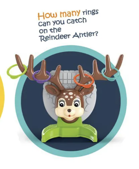 لعبة الحلقات مع الغزال  Deer Ring Game