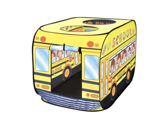 خيمة أطفال على شكل حافلة مدرسية School Bus Kids Tent