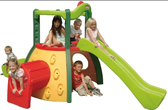 سحسيلة سوبر ذات طابقين ونفق Double Decker Super Slide