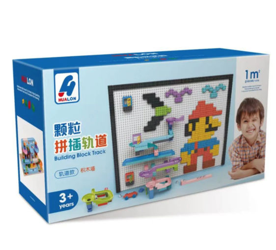 BUILDING BLOCK TRACKER لوحة  تركيب الليجو مع ليجو متر مربع