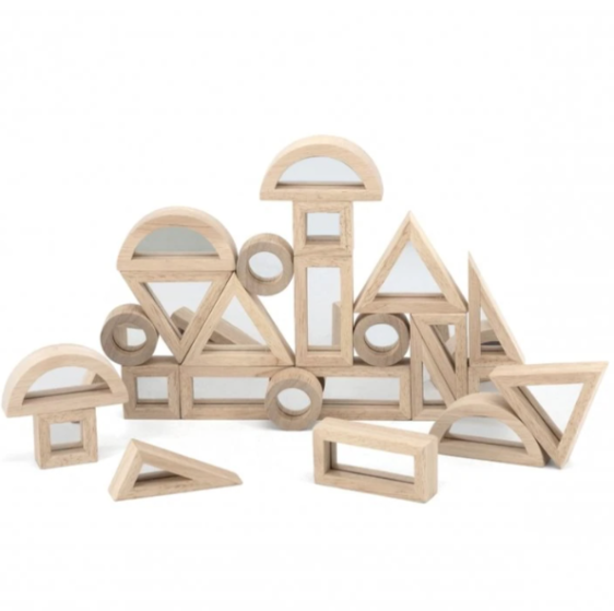 مجموعة مكعبات مرآة 24 قطعة / Mirror Blocks 24pcs Set