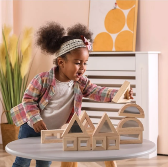 مجموعة مكعبات مرآة 24 قطعة / Mirror Blocks 24pcs Set