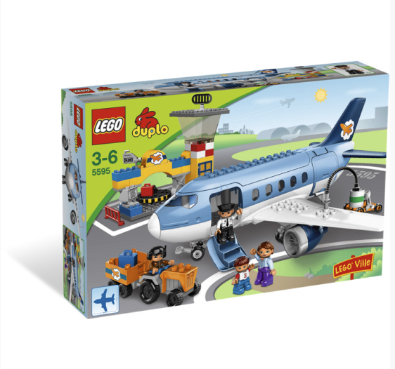 كتل بناء المطار 69 قطعة - Airport block 69 pcs