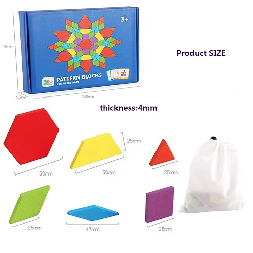 PATTERN BLOCKS كتل الأنماط