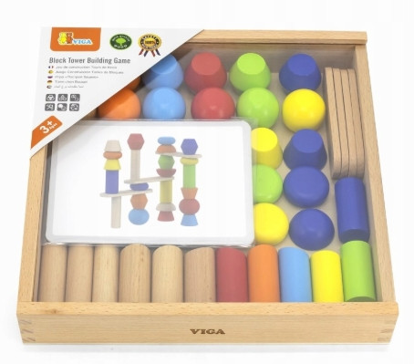 Blocks Tower Building Game- لعبة بناء برج الكتل
