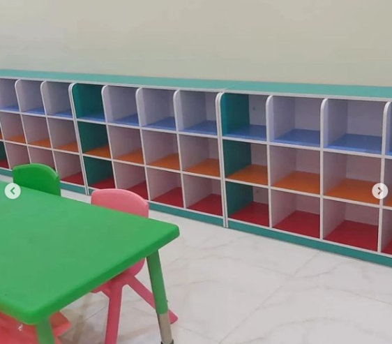 خزانة تخزين خشبية Wooden storage cabinet