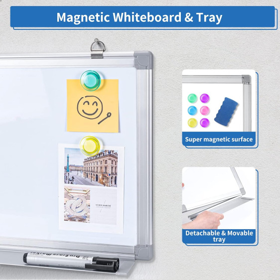 لوح ابيض مغناطيسي 360*120سم - Magnetic whiteboard 360*120 cm