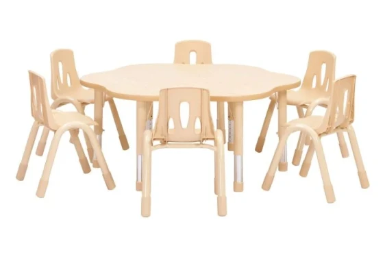 طاولة وردة ارتفاع Adjustable