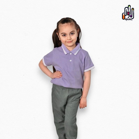 polo short sleeve- بلوزة بولو نص كم