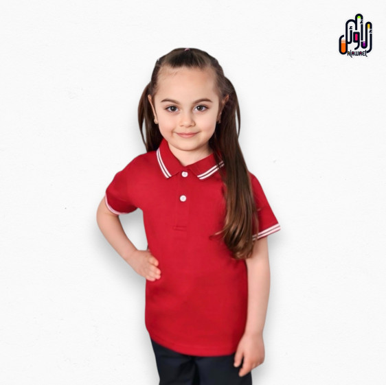 polo short sleeve- بلوزة بولو نص كم