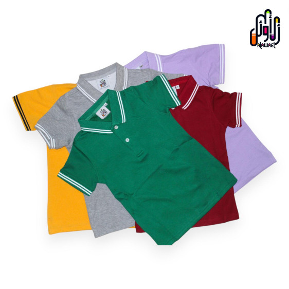 polo short sleeve- بلوزة بولو نص كم