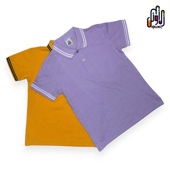 polo short sleeve- بلوزة بولو نص كم
