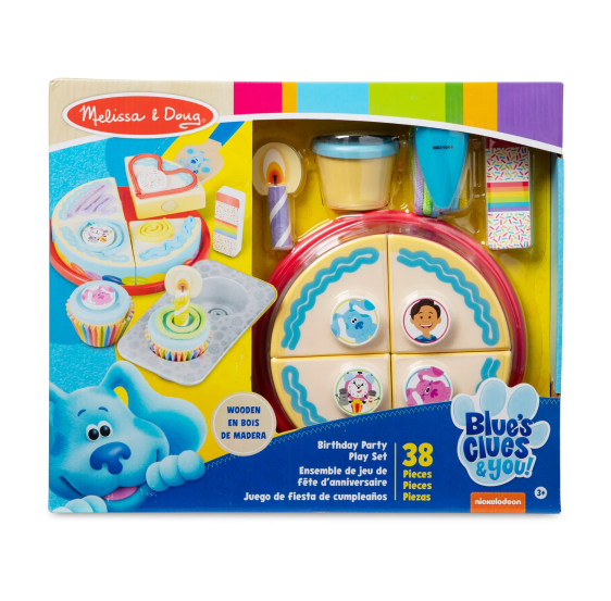 Birthday party play set 38 pcs مجموعة عيد الميلاد